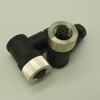 A / B / D / X / Y coding 8P waterproof female M12 cable connector
