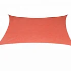 Deli 3x4m wine red waterproof shade sail for garden shed
