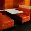 Single Side Wholesale Commercial PU Restaurant Seating