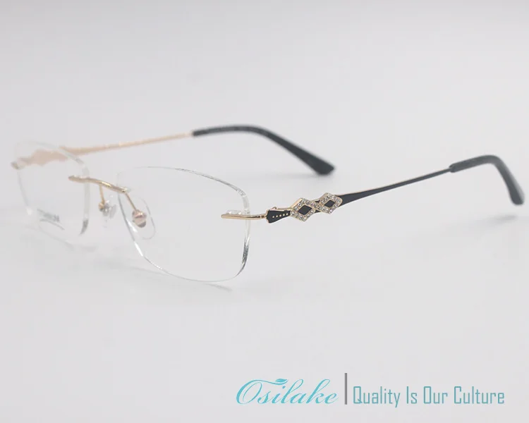 rimless drill mount eyeglass frames