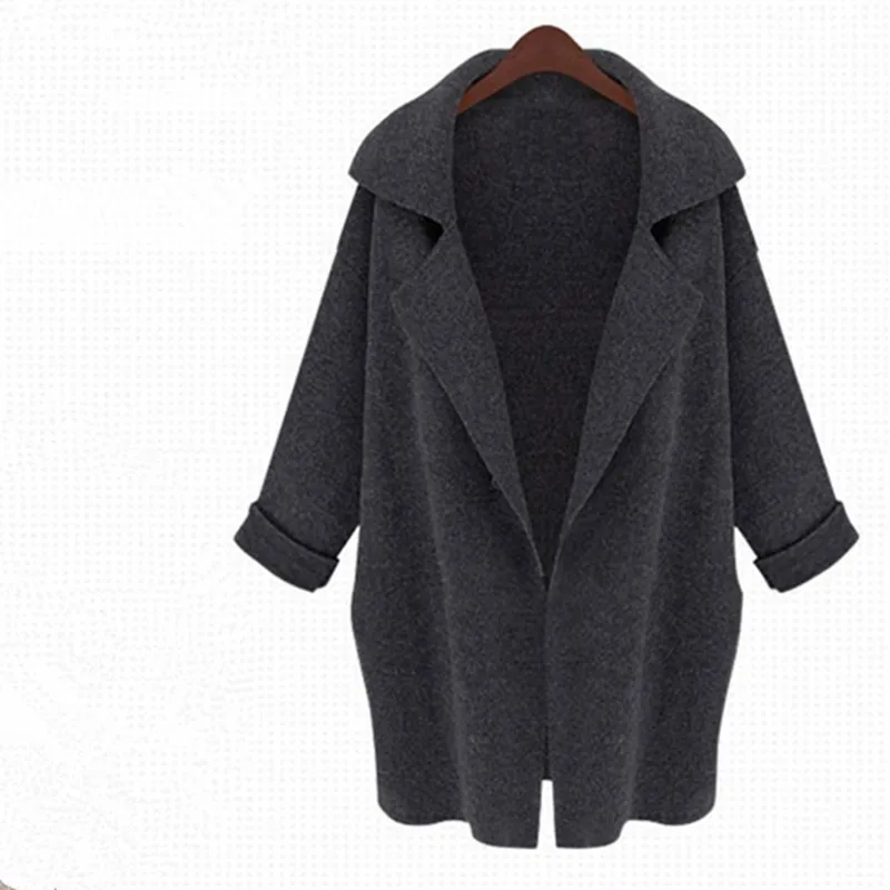 2015 autumn European style classic knitting long sleeve single-button woman cardigans sweater female casual winter sweater coat