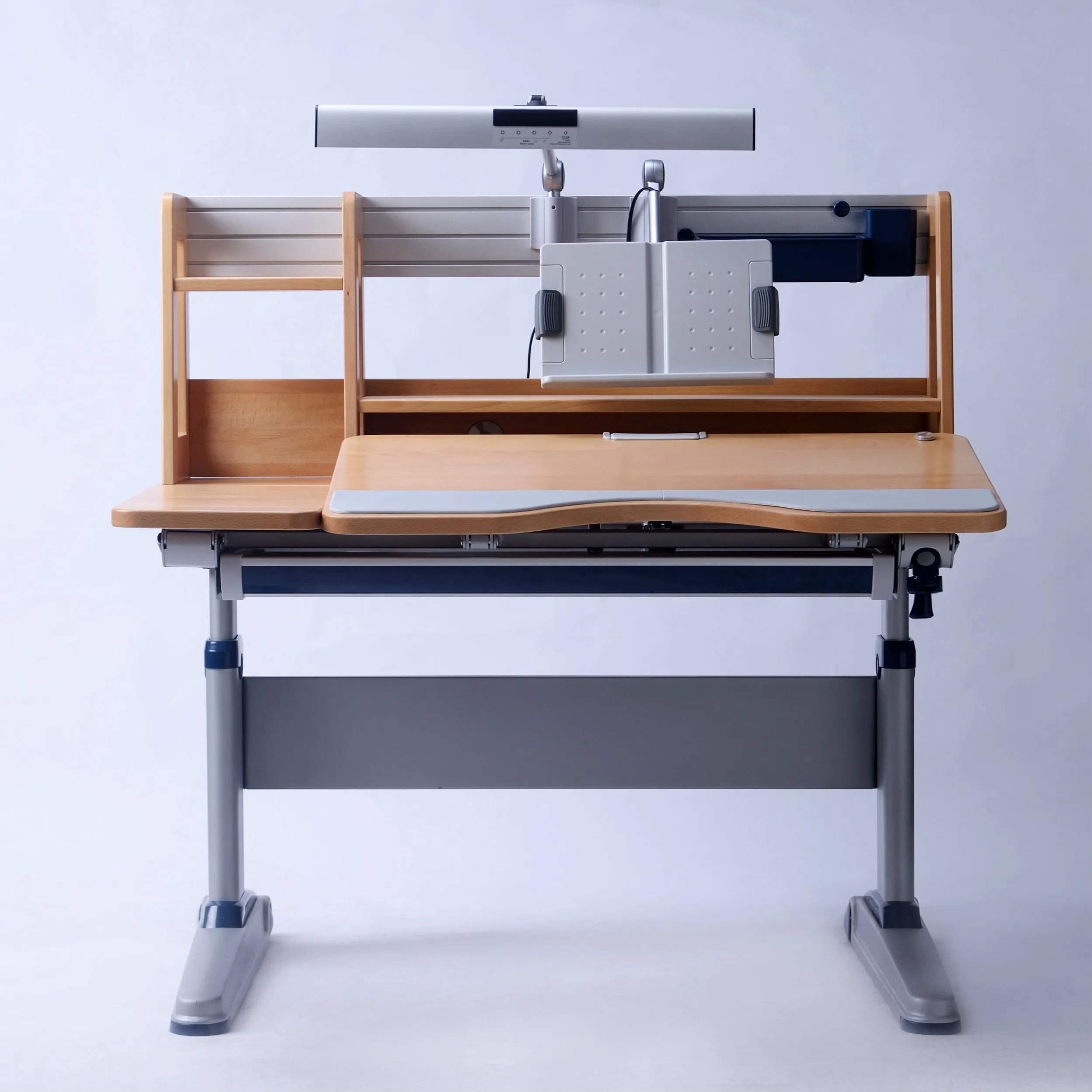 Beech Height Adjustable Study Desk chair