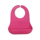Amazon best selling waterproof silicone baby bib