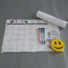 Office suppliers dry erase magnetic refrigerator calendar for home fridge magnet