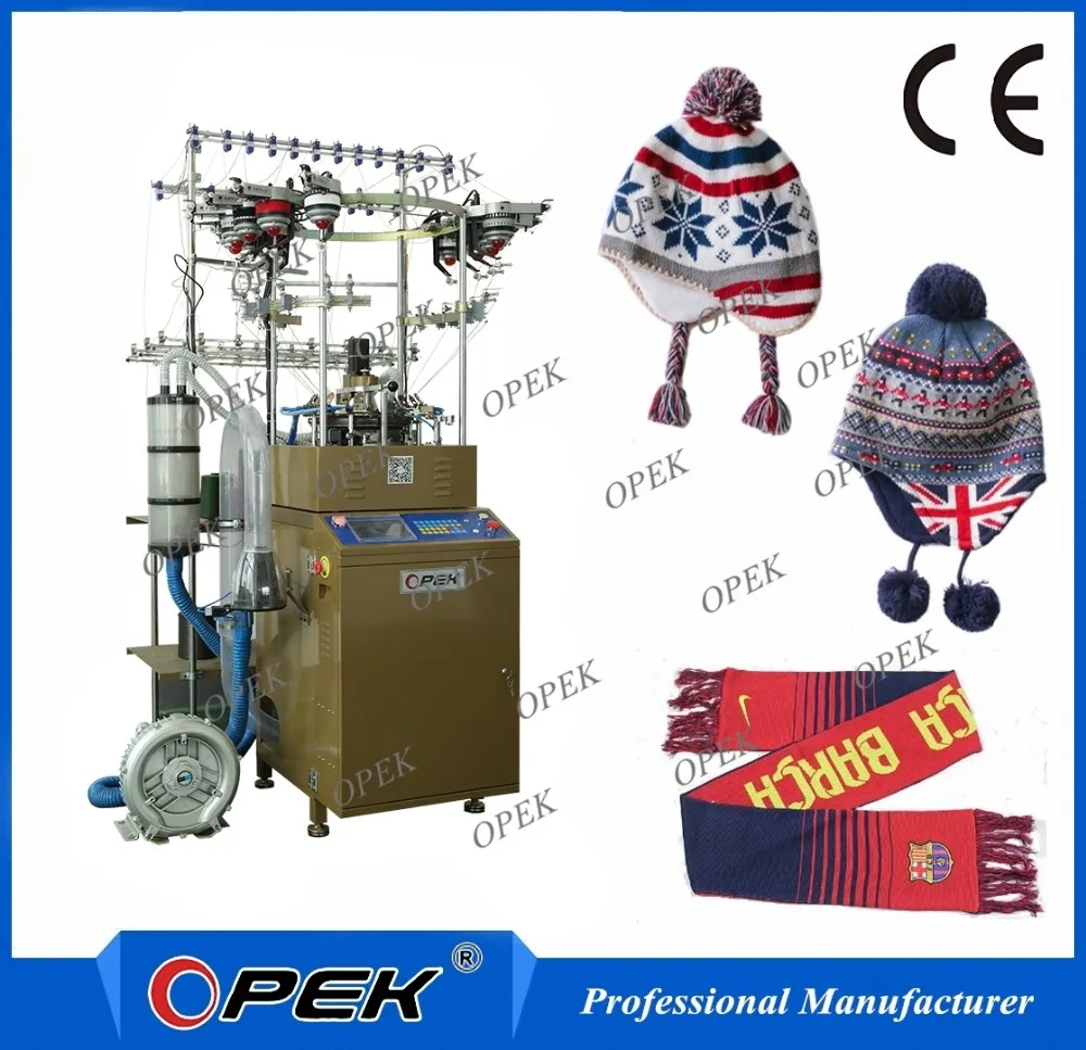 Opek Automatic Pompom Beanie Hat Making Machine Buy Hat Making