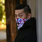 Qetwsh Custom Polyester Tie Dye Cycling Multi-Purpose Bandana