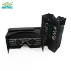 New Item Fashion Headset 3D Google Cardboard V2 Virtual Reality Custom Design Cardboard boxes