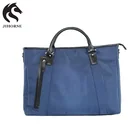 Top End Hot Sale New Design Vintage Blue Polyester Briefcase for Men