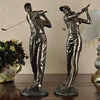 Decorative resin bronze golf statues figurines