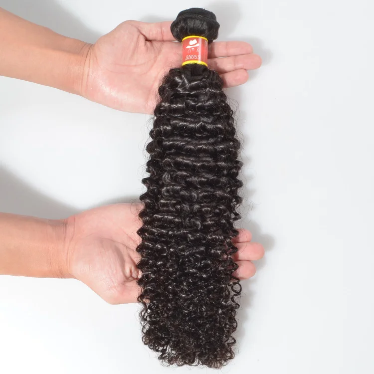 Bboss Tangle Free 10 Inch Kinky Curly Hair Weft Baby Curl Hair
