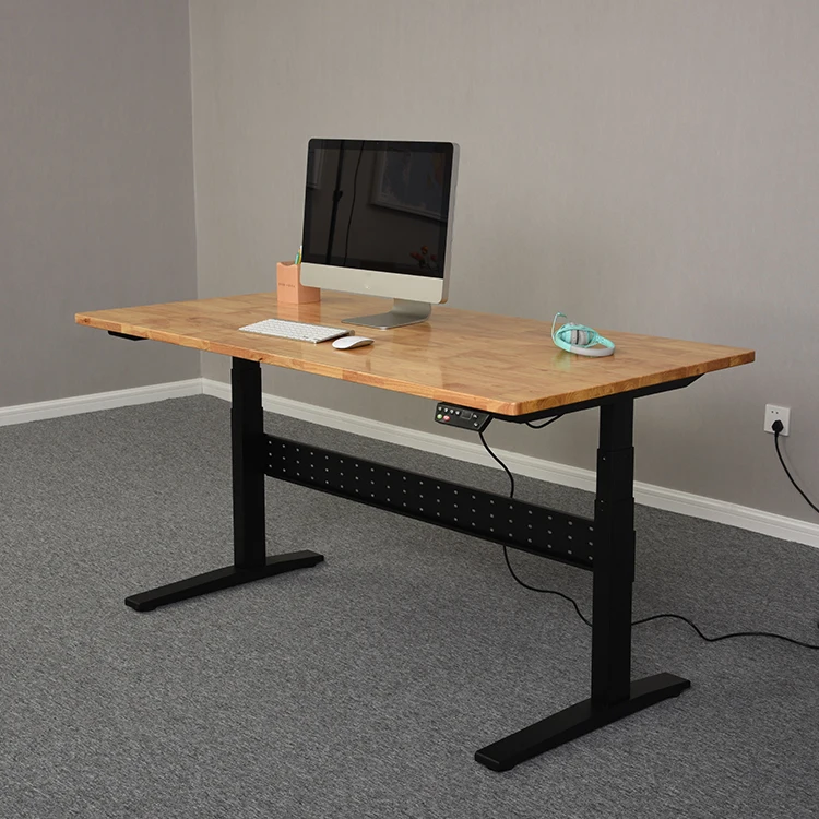 Computer Electric Height Adjustable Standing Sit To Stand Desk