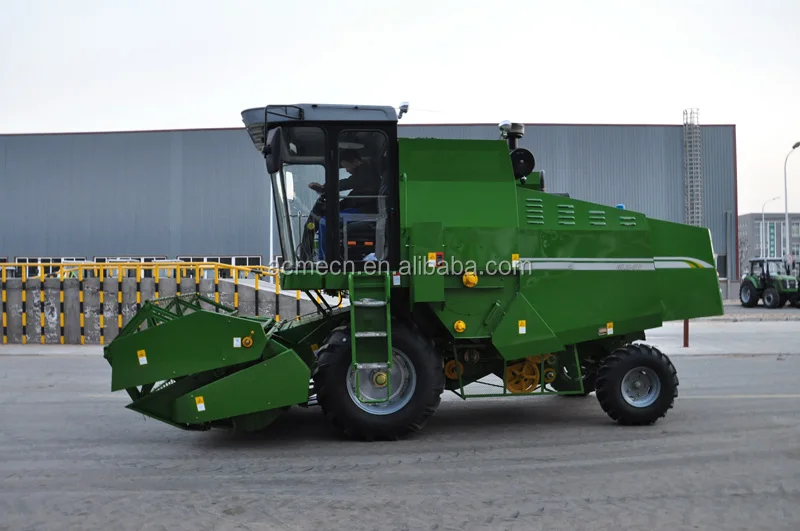china wheat harvester machine