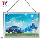 Outdoor led aluminium profile photo scrolling light box