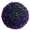 Garden plastic decorative artificial flower ball rose ball