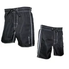 elastic waist black quick dry beachwear kids swimwear for boys