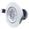 3*1W high-brightness high CRI mini LED recessed downlight for boutique commercial shop
