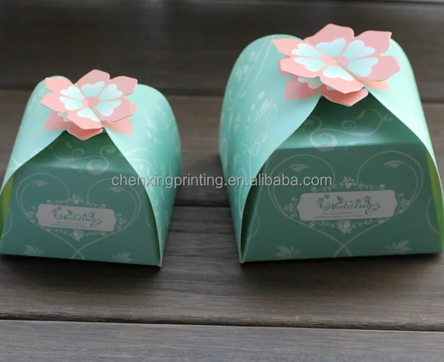 small beautiful paper gift box candy paper box for chirsmas day