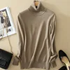 2018 trending ladies basic tops style Amazon hottest mutil-color cashmere SWEATERS turtleneck pullover slim fit sweater women