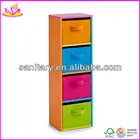 2016 wholesale cheap baby wooden storage cabinet W08C041-A13