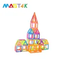 MAGT4K 108 PCS DIY Montessori Material Creative Magnetic Building Blocks Set