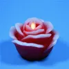 The New Design ROSE Flower Moving Wick LED Candles