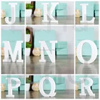 Craft Wooden Wood Letter Alphabet M Wedding Party Decor Wall Art