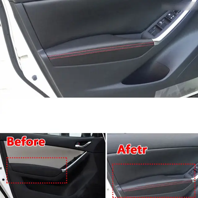 人気の雑貨がズラリ! マツダCX-5 pu用ドアアームレスト,トリムパネル,防水,防塵,保護 内装パーツ