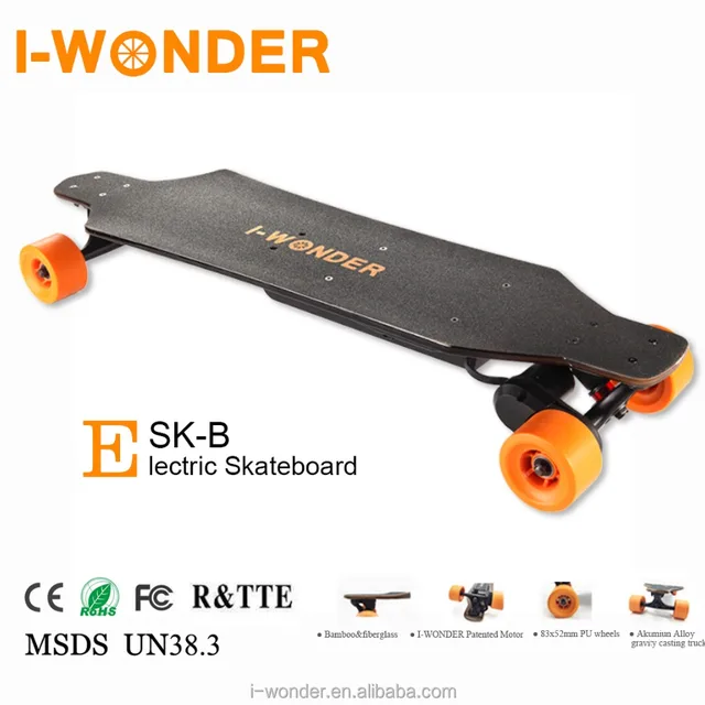 SK-B I-WONDER 1200W DC Brushless Motorized boosted Electric Skateboard/Bluetooth Remote