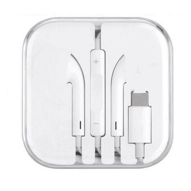 good quality mobile phone earphone earpod hand free earbuds with blue tooth microphone for iphone 7 8 x earphone for apple - ANKUX.COM