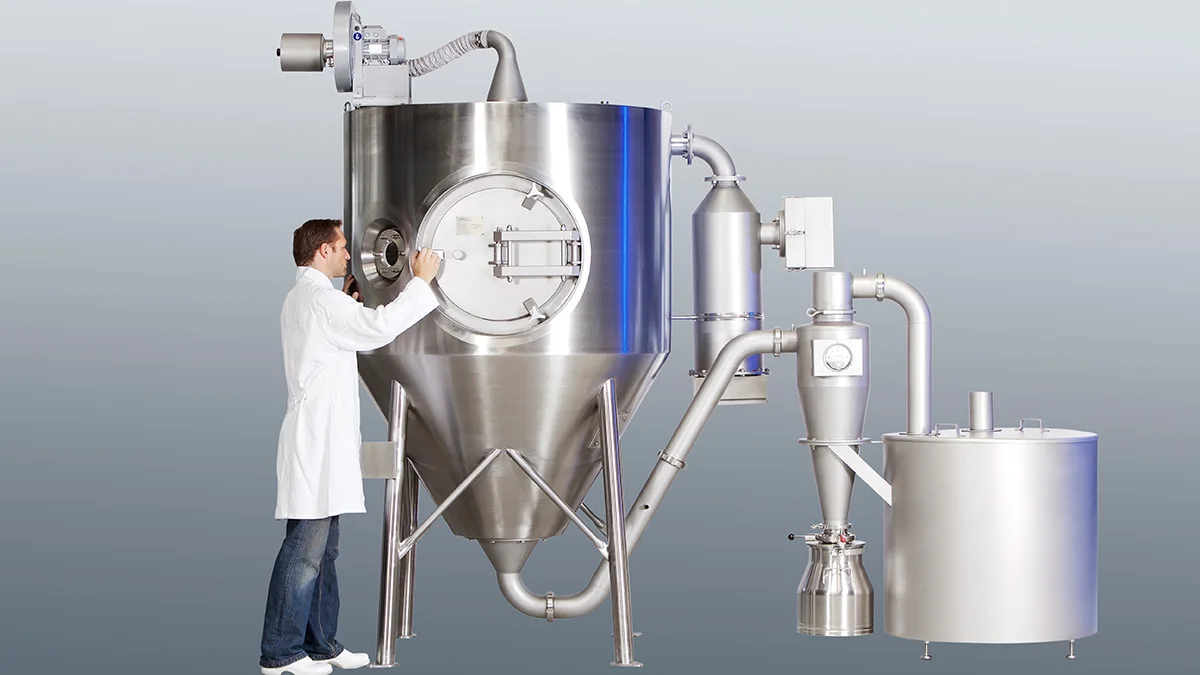 Industrial stainless steel centrifugal spray drying machine egg yolk powder dryer dehydrator