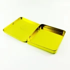 110*96*12MM Offset Printing rectangle hinges lid metal tin cigarette box