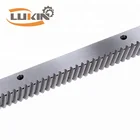 High precision metal steel helical rack gear with heat treatment