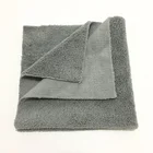 China wholesale All Purpose Microfiber Cloth Double Pile 320GSM Edgeless Car Cleaning Washing Polishing Cloth Branded