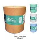 Non-woven Pano de limpeza export to Brazil,Panos multiuso multi-purpose spunlace nonwoven cleaning cloth rolls