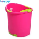 eco-friendly plastic baby bath tub with seat