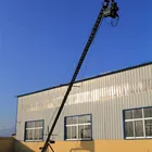 6m triangle 2 axis head electronic video jib crane for camera