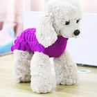 2018 Hot New Strip 9 Colors Winter XS Small Dog Sweater Crochet Dog Clothes
