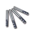 Customized Square 6 Flutes End Mill Tools Solid Tungsten Carbide Cutting Router Bit For Lathe CNC Working Cutter