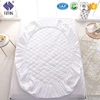 Wholesale good quality solid polyester or cotton quilted mattress cover