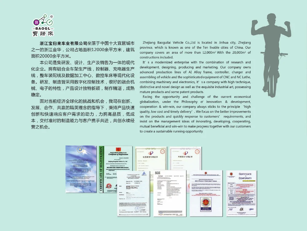 Baogl 12 inch fashion mini folding bike cheap aluminum road bike