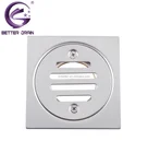 100*100mm balcony drain square floor cleanout,,roof waste,balcony drainage covers