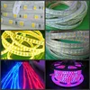 LED flexible tape strip light 110v 120v 220v 230v 5050 3528 SMD RGB warm white color led strip lights with remote controller
