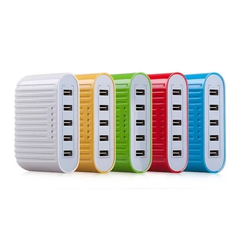 Family Charging Station high speed 5v/8a family size 5-port fast desktop charging station Family Charging Station high speed 5v/8a family size 5-port fast desktop charging station