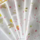 Wholesale High Quality Super Soft Portable Reusable Cotton White Cloth Baby Diapers