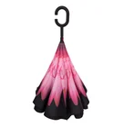 reverse double layer umbrella / umbrella reverse inverted for car umbrella