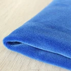 Warp Knit 4 Way Stretch Velvet Fabric Super Soft Velboa Cloth Polyester Spandex Knitted