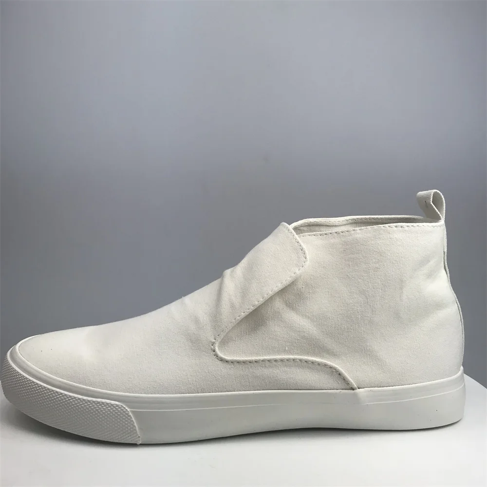 boys white canvas sneakers