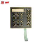China customized pet metal dome membrane switch