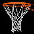 High quality outdoor indoor cheap wholesale standard 8 12 13 loop polyester custom hooks hoop basketball net in bulk