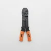 8" crimping tools with orange and black handle